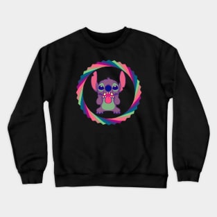 stitch retro Crewneck Sweatshirt